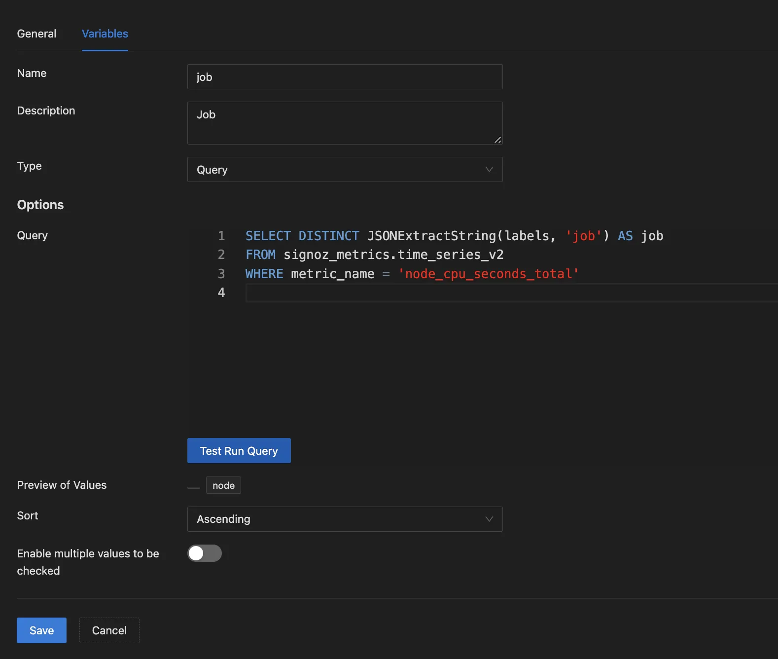 Variables-with-ClickHouse